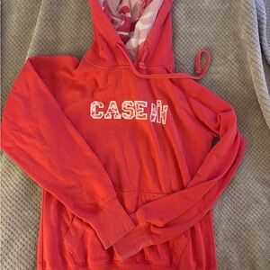 Hot pink CaseIH Hoodie